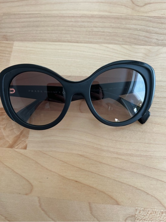 Prada Black Oversized Frame Sunglasses (authentic) main image 9